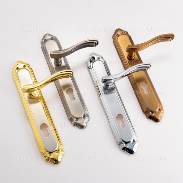 Polished Bronze Door Handles 85270 4343