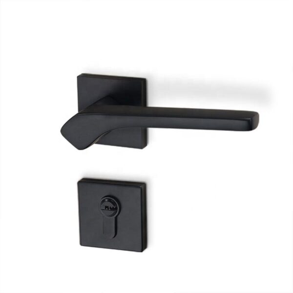 black interior door handles