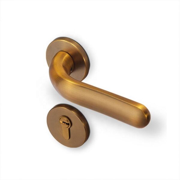 copper door handles