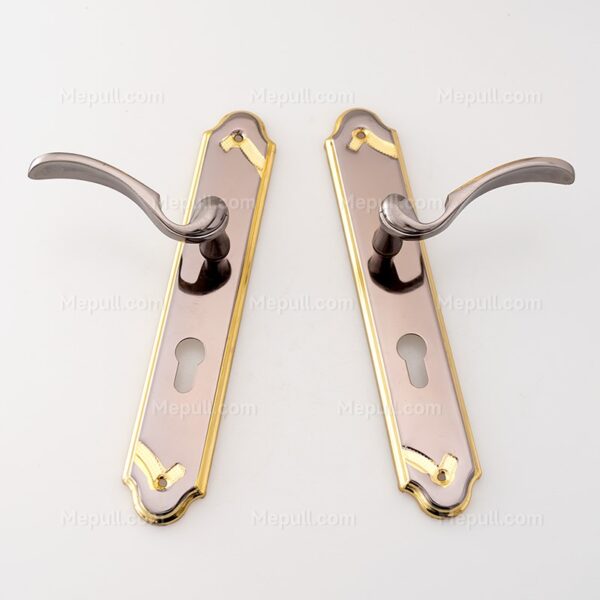 heap Gold Door Handle With Backplate 85163 775 4