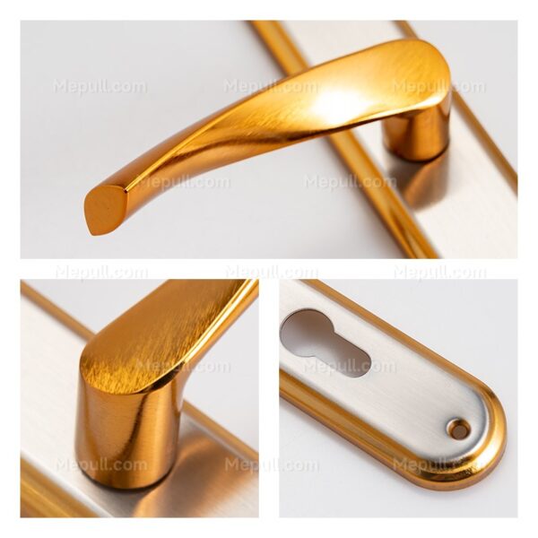 Bathroom Door Handles On Plate 859405 6726 3