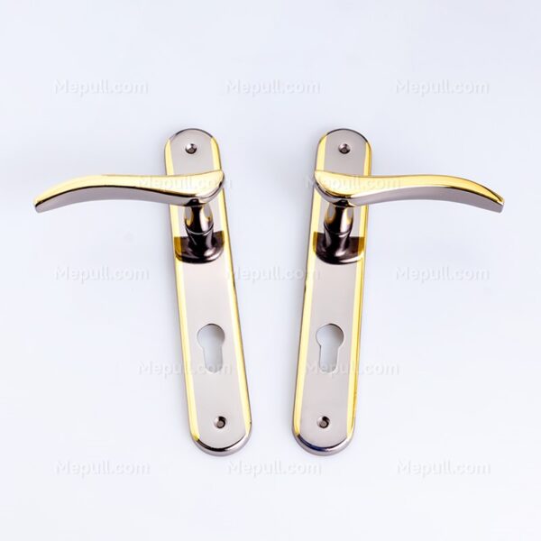 Elegantly Curved Interior Aluminum Door Handle 85204 9204 4